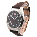 WOMENS VICTORINOX SWISS ARMY LEATHER DATE WATCH 241084