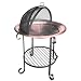 Landmann 28492 Scroll Series 30-Inch Copper Fire Pit with Spark Guard and Storage Shelf