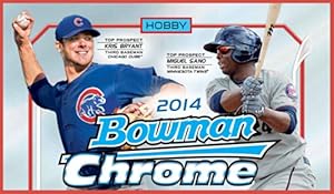 2014 Bowman Chrome Baseball Hobby 12-Box Case (Presell)