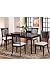 Bayberry 5-pc Rectng Dinng Set Set Dark Cherry