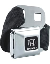 Buckle-Down Honda Logo Seat Belt Style Canvas Web Belt and Buckle Combo. Black. One... by Buckle Down