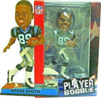 Steve Smith Panthers 2007 Player Bobblehead Figure