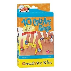 Creativity For Kids 10 OptiArt Rings by 