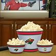 Minnesota Wild Memory Company Team Melamine 3-Piece Bowl Set NHL Hockey Fan Shop Sports Team Merchandise
