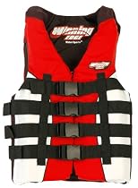 Winning Edge Neo-Nylon Life Jacket Red/White - Voted #1