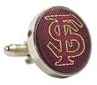 Florida State Cufflinks - Florida State University Cufflinks with "FS" Logo