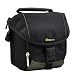 5118%2B9YEYpL. AA75  EVECASE Black Digital / SLR Camera Pouch Case for FujiFilm FinePix X10, X100, S2950, S2800HD, S3200, S4000, S1800, S2550HD, S1500, S2000HD, S8100fd, S1000fd, S8000fd, S700, HS20, Kodak EasyShare Z5010 Z990