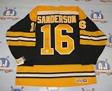 DEREK SANDERSON Boston Bruins SIGNED Stanley Cup Jersey