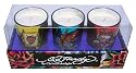 Ed Hardy Candle 3-Pack Votive Glass Gift Set, Joker/Koi/Love Kills