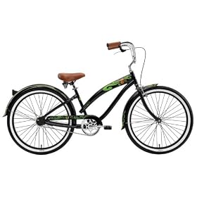Buy Nirve Robert August August Girls Mens Cruiser Bike (26-Inch Wheels, Black)