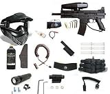 Paintball X7 E Electronic Grip & Flatline SNIPER Mega Set