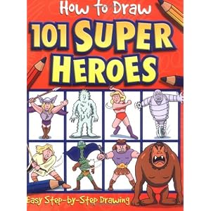 How Draw 101 Super Heroes