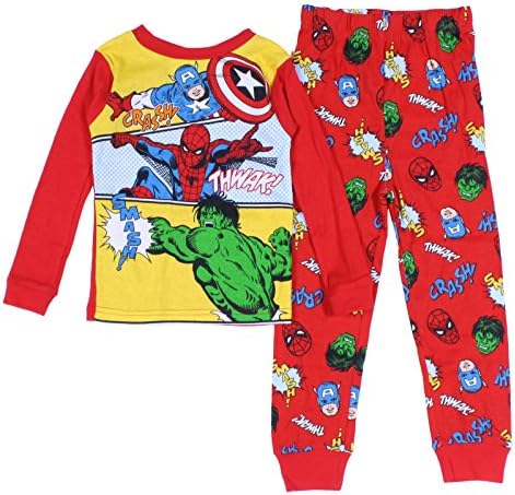 Marvel Avengers Assemble Superheroes Little Boys Toddler Pajamas