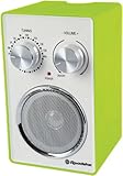 Roadstar HRA-1100 GR Home UKW Radio mit AUX-in Anschluss grün
