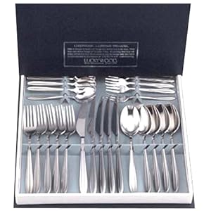 【クリックで詳細表示】LUCKYWOOD グラーツシリーズ 25pc ディナーセット 5客用