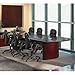 Mayline Napoli Curved End Conference Table in Mahogany-6