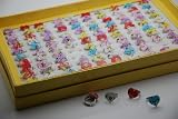 A Box Of 100 Girl's Fashion Rings