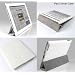 Invision� New iPad 4 (with Retina Display) iPad 3 & iPad 2 Case Cover in White - Front & Back Protection Smart Cover With Magnetic Auto Wake & Sleep Function - Full Grade Leather (PU) with Smooth Satin Inner Cloth - Premium Quality with Superior Design Features - Independently Recommended by "Which?" Magazine. (White iPad 2, 3 & 4 Case)