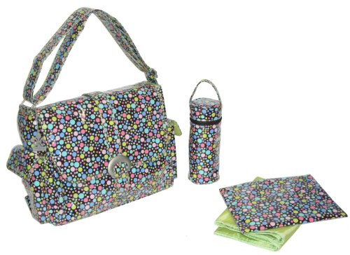 Kalencom Laminated Buckle Bag Bubbles Pastel