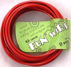 Fun Wire 18 Gauge Coil - Candy Apple