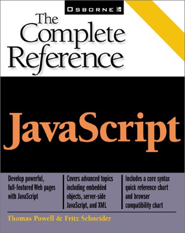 Image of: JavaScript: The Complete Reference