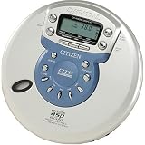 Citizen CD-230 Portable CD Player with AM/FM Tuner and 60-Second Anti-Shock Protection