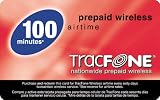 TracFone Prepaid Airtime Card, 100 Units for TracFone Phones