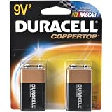 Duracell MN1604B2 9 Volt, (2-Pack)