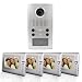Apartment Building Video Intercom with Four 7