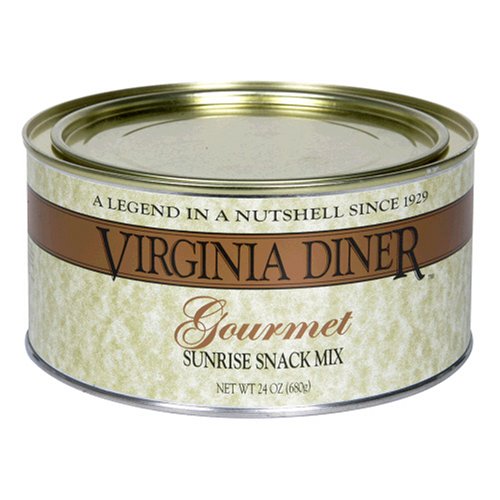 Virginia Diner Gourmet Sunrise Snack Mix, 24-Ounce Tins (Pack of 2) by Candy Mixes