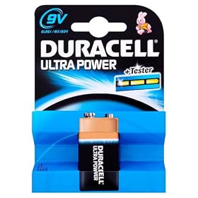 Duracell - 81232377 - Pile Alcaline - 9Vx1 - Ultra Power