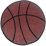Basketball Shape Rug (36'')
