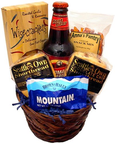 Snack Sampler Gift Basket by Seattle Gift Basket Comany
