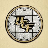 NCAA Central Florida Knights Stained Glass Wall Clock