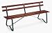 6' Traditional Park Bench Frame Kit