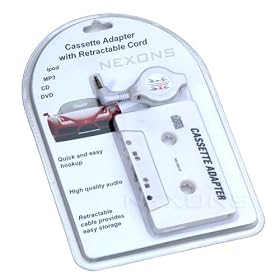 Nexons Cassette Adaptor with Retractable Cable