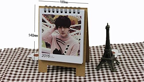 kpop exo 2016 new year baekhyun sehun kai Mini Calendar Desktop