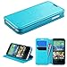 MyBat HTC 510 Desire 510 MyJacket Wallet with Tray - Retail Packaging - Blue