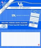Kentucky Wildcats 17 Month Message Board Calendar