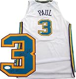 Chris Paul ''06 ROY'' Autographed/Hand Signed New Orleans Hornets Swingman Jersey