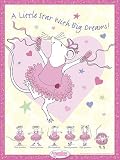 Angelina Ballerina Children Art Poster Print, 18x24