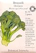 Broccoli Di Cicco Certified Organic Heirloom Seeds 125 Seeds
