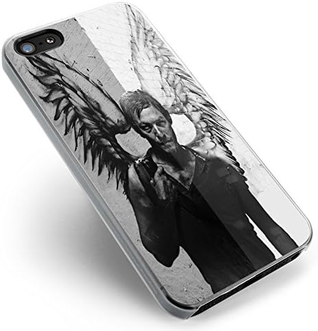 Daryl Dixon Black and White Angel Wings for Iphone Case (iPhone 6/6S white)