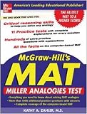 McGraw-HIll's MAT: Miller Analogies Test (McGraw-Hill's Mat)