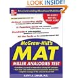 McGraw-HIll's MAT: Miller Analogies Test (McGraw-Hill's Mat) by  Kathy Zahler