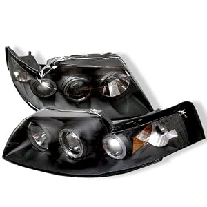 Spyder-Auto-Ford-Mustang-Black-Halogen-Projector-Headlight