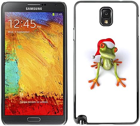 ZABU Slim PC / Aluminium Sleek Case Cover Armor Shell // frog white Christmas holidays happy gift // Samsung Note 3