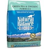 Natural Balance Green Pea and Chicken Formula Cat Food, 10-Pound Bag