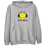 Sweatshirt Heather Gray  Listen Music Math Rock  Music
