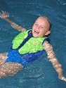 Splash About - Float Jacket with adjustable buoyancy: Lime & Royal Blue, 1 to 3 years